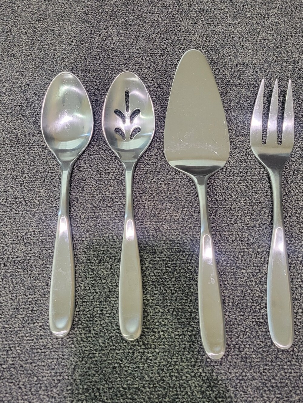 Splendide Stainless 18/8 Korea  Serving Set Spoon Fork Pie Server
